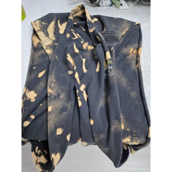 Vintage U.S. Army Airborne Screaming Eagles 101st Bleach Tie-Dye Muscle Shirt - Picture 3 of 3